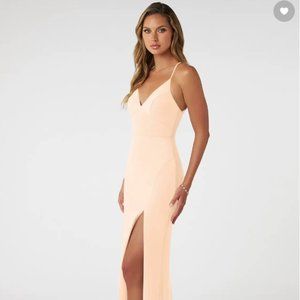 AZAZIE BECCA Pink Formal Maxi Dress NWT
